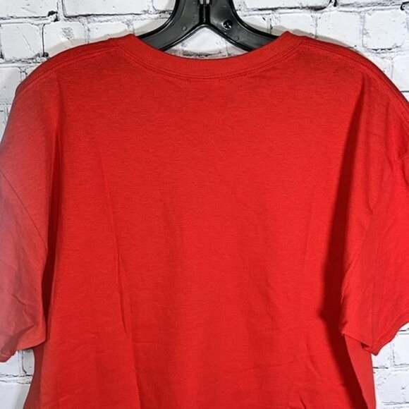 Bulls on Parade Houston Texans Red Tee size Large NWOT Gildan Preshrunk Cotton - Picture 12 of 12